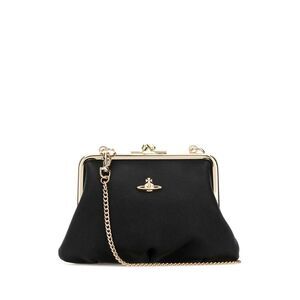 Vivienne Westwood Women Black Leather Granny Frame Handbag